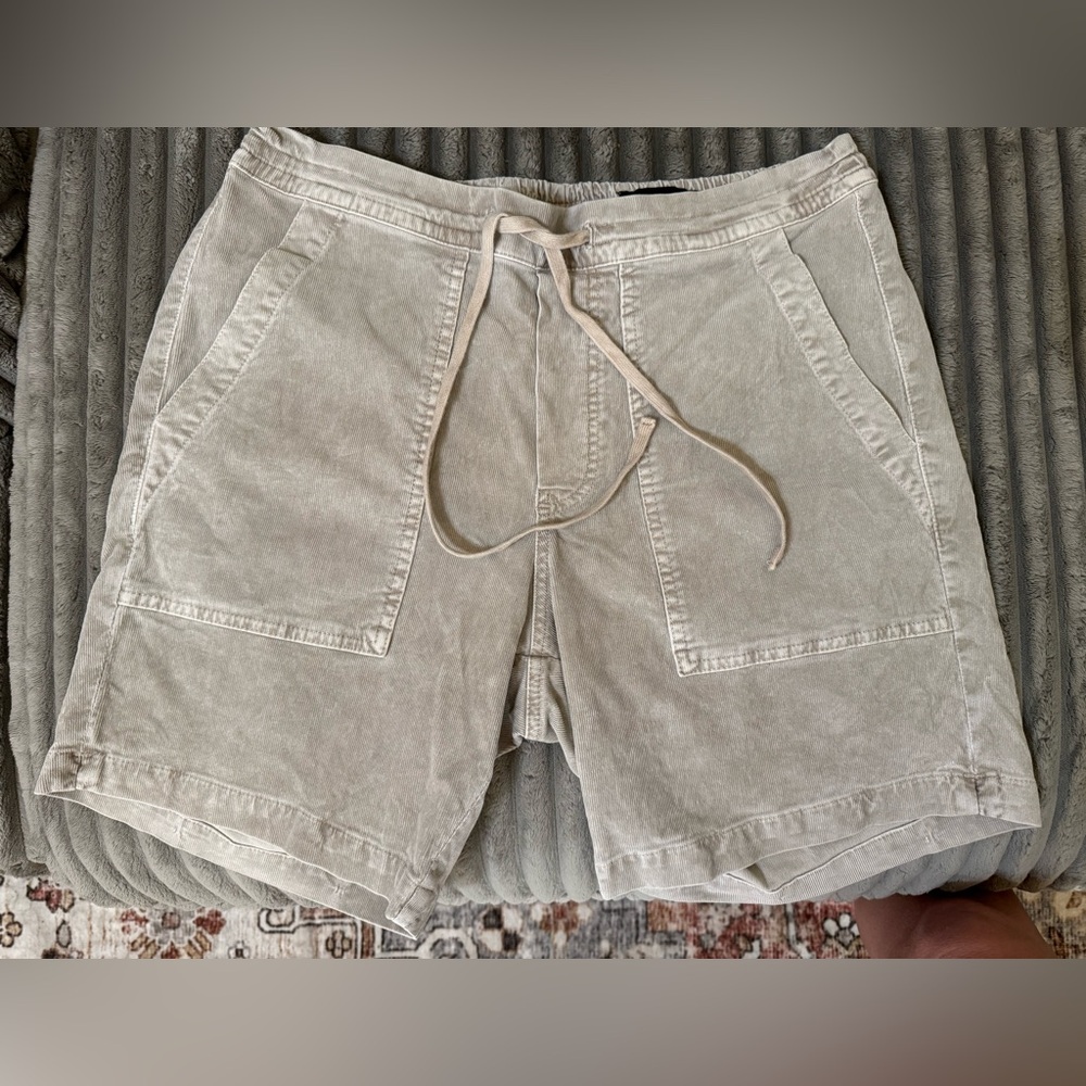 AG Adriano Goldschmied Wells Corduroy Drawstring Short